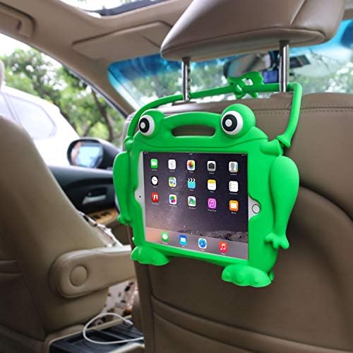Детска кутија за iPad mini 1 2 3 4 5 - Chin Fai [жаби за очи] ShockProof Силиконска рачка заштитено заштитно покритие за Apple