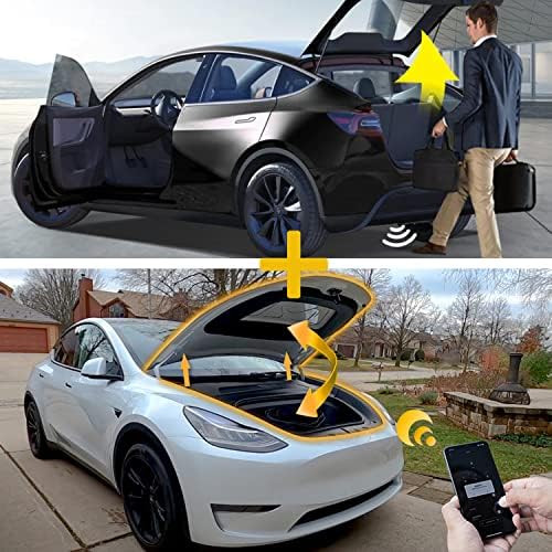Hansshow Power Frunk V5 И Сензор За Удар За Tesla Модел Y 2020 2021 2022 2023 Комплет Преден Капак Електричен Прекинувач За Автоматско