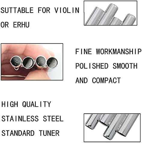 WELWIK 1PC висока чувствителност на не'рѓосувачки челик прилагодувачи на не'рѓосувачки челик Професионален приемник за метални приемници за метални приемници за мета?