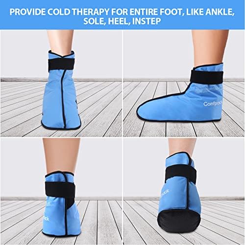 Комбинг стапало на глуждот ледена пакет за повреди, формирајте фитинг на ладна терапија со ладна терапија мраз за колено