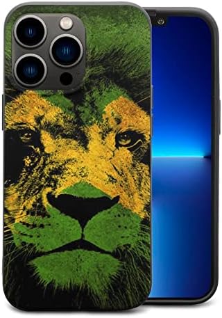 Јамајканско Знаме Со Лав Телефон Случај за iPhone 13 /iPhone 13Pro/iPhone 13 Мини/iPhone 13pro Max Тенок Одговара Мека Tpu Печатење