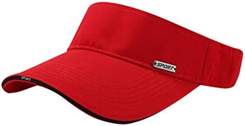 Гроздобер визир Сонце капа за жени прилагодлива празна атлетска сончева капа за сонце за заштита на голф тенис бејзбол капачиња