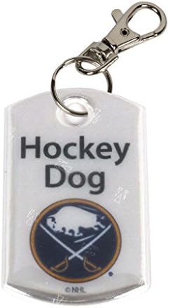 Официјални рефлектори на Финекс, NHL Buffalo Sabers Hockey Dog Reflector | Рефлекторот за безбедност со голема видливост обезбедува