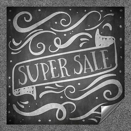 CGSignLab | Супер продажба -Калк Банер Тешки индустриски самолепливи алуминиумски wallидови | 36 x36