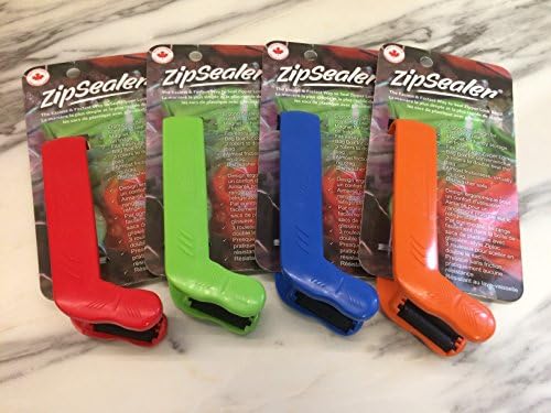 Zipsealer- Оригиналниот запечатувач за торби за заклучување на патент. Најлесен и најбрз начин да ги запечатите врвните торби за заклучување
