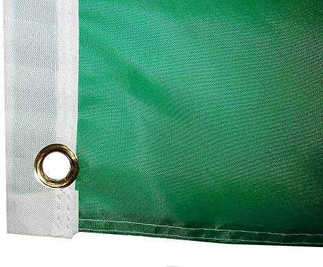 AES American Wholesale 3x5 Ирска Република 150d ткаен поли најлон знаме 5x3 банер Громити тешки