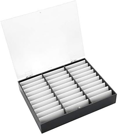 Кутија за складирање на нокти, приказ на кутијата за украсување на ноктите за украсување празно совети за складирање на лажни кутии за прикажување