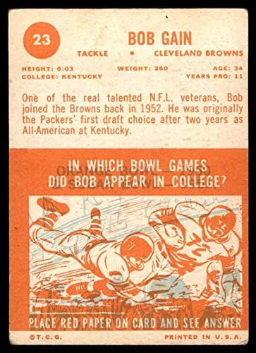 1963 Топпс # 23 Боб добиваат Кливленд Браунс-ФБ Фер Браунс-ФБ Кентаки