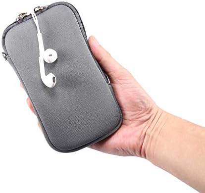 Неопрена Шок Апсорбирана торбичка Голем капакот на ракав за мобилни телефони со патент/ каиш за вратот за Samsung Galaxy Note 20 Ultra