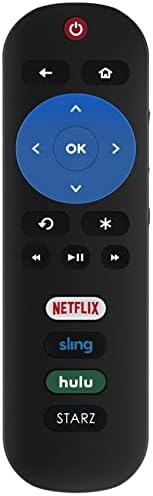 RC280 Replaced Remote fit for TCL ROKU TV 32S305 49S405 49S403 43S303 55S403 32S301 50FS3800 32S3750 32S3800 32S4610R 32S3850A 32S3700