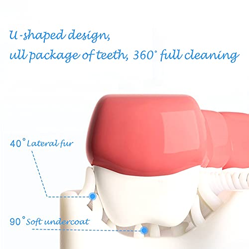 Сончева четка за заби во форма во облик на деца-У обликувајте преносен бебе силиконски четка за заби за детски специјален дизајн за мали
