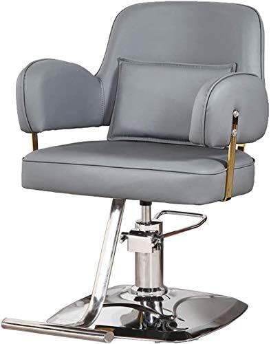 WFYW Класичен салон стол за стилист за коса од берберница, салон стол за стилист за коса, ергономија на целта хидраулична стол за стилизирање