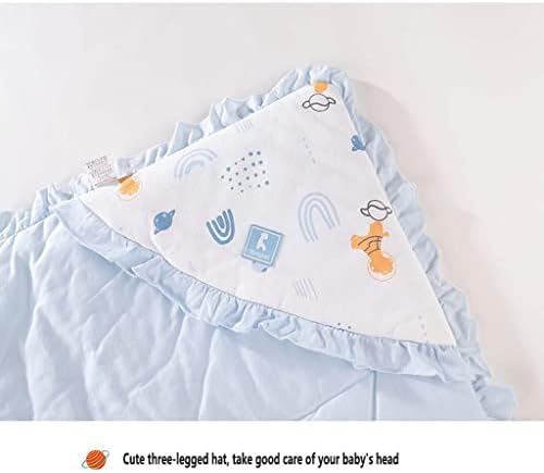 Зимска бебешка обвивка за ќебе, мека торба за спиење на новороденчиња за 0-12 месеци, примање ќебе, примање на туш за туширање за бебиња за бебиња