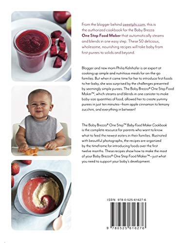 Книга За Готвење За Органска Храна за Бебиња-Лесен Производител На Храна Пире И Рецепти За Целосна Храна За Вашето Бебе или Мало Дете