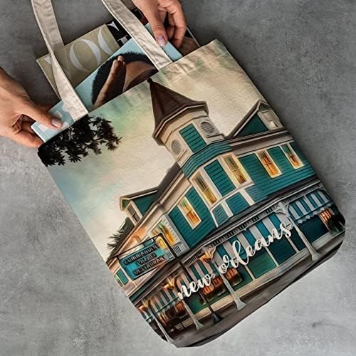 Orу Орлеанс платно торбички торбички за купување торба за патување торба за патување девојка подарок подарок за жени подарок за неа