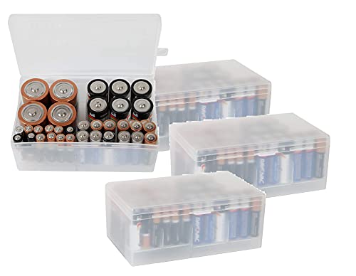 Кади за складирање на батерии | Организирајте мулти -големи резервни батерии | Пластичен сад за прегледување