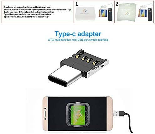 Адаптер за тип-C OTG мултифункционален конвертор USB интерфејс на микро-трансфер интерфејс за адаптер тип-C за читач на картички за податоци