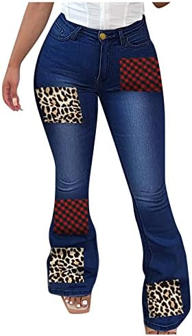 Cokuera Trendy Strending Trending Solid Jean дами патуваат опуштени вклопени џогери права нога тенки панталони со високи половини