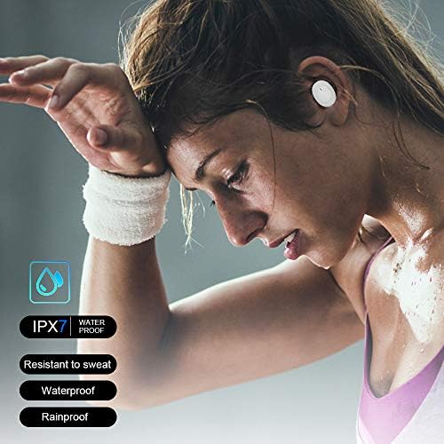 РУМИКСИ Безжични Слушалки Со Извонреден Звук Вистински Слушалки За Уво 5.0 Bluetooth Со Куќиште За Полнење од 2000mAh Лесно Спарување Стерео