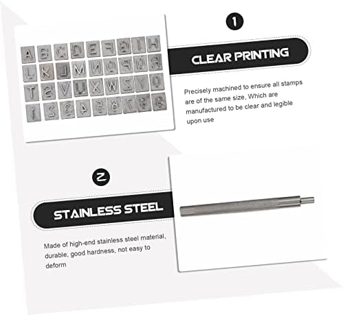 Sewacc 5 поставува челик заптивка за заптивка за печатење метална дупка алатка за алатки за алатки за алатки за алатки за лажни