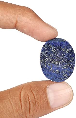 Мала големина Природно сино лапис лазули лабав скапоцен камен, природно сино лапис лазули 33,75 КТ скапоцен камен за правење накит за прстен