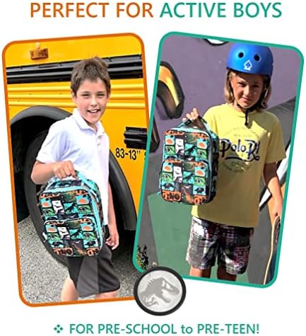 Диносаурус Ручек-Кутија За Момчиња Со Мраз Пакет, Изолирани Ручек Торба За Училишни Деца Тинејџери, Голем Контејнер За Големо
