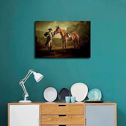 Пријателски Наполеон Тони Сопрано и Постер за сликање на коњи со пита-о-мој