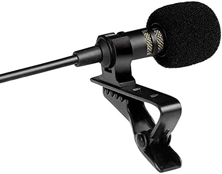 Микрофон jmary mc -r1 -Професионален лавалиер лапел микрофон омнидирекционален кондензатор микрофон за мобилно снимање микрофон за видео
