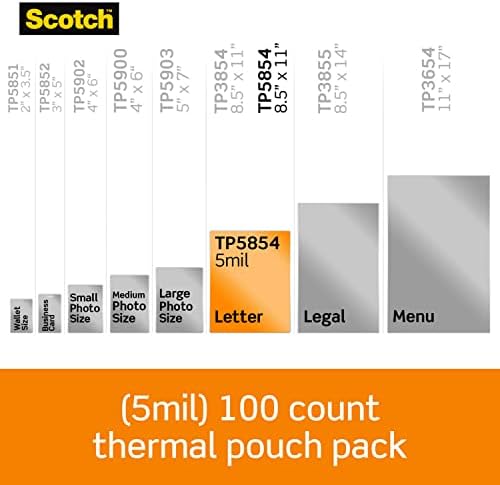 Шкотски Термички Ламинирачки Торбички Со Врвен Квалитет, Дебелина Од 5 Мил За Дополнителна Заштита, Ламинирачки Листови Со Големина Од