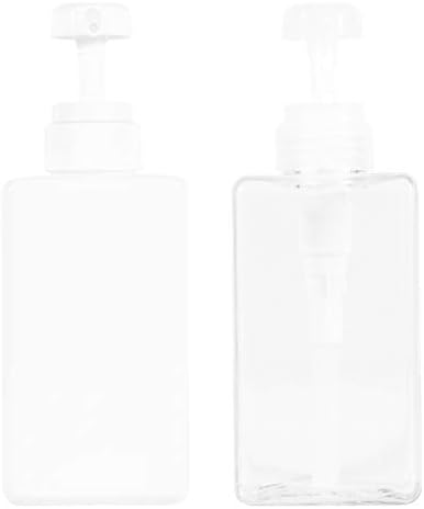 Doitool сапун сапун диспензерот за диспензери шишиња пластични шишиња со лосион за полнење празна пумпа шишиња контејнер за течен