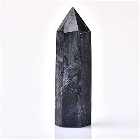 ERTIUJG HUSONG319 Природна астрофилит кристална точка минерална украс магична поправка стап за лекување камен кварц кула огномет камен домашен