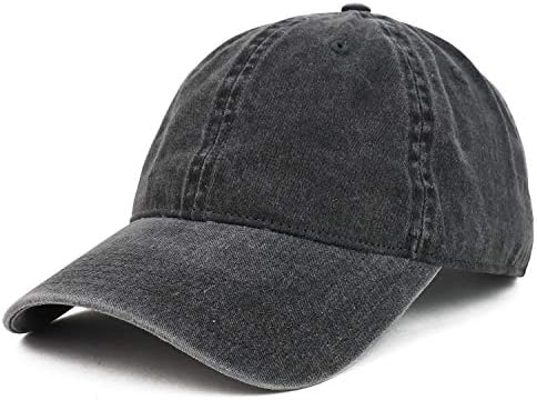 ArmyCrew XXL Преголем голем измиен памучен пигмент обоен неструктурирано бејзбол капа