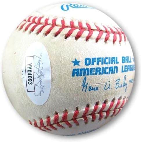 Дерек Џетер Потпиша Автограм На Ал Бејзбол Њујорк Јенкис ЈСА ЈЈ04093 - Автограмирани Бејзбол Топки