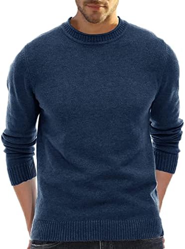 Машки долги ракави Поло џемпер стојат јака долга шева боја џемпери за бојадисување удобни масти качулка пулвер,0913