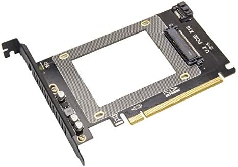 2.5-Инчен U. 2 Nvme Диск НА PCI Express X16 Слот Картичка ИЛИ SATA III SSD/HDD PCI Монтирање