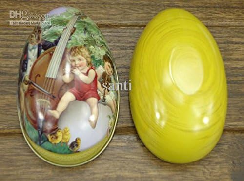 Анкус велигден декорација кабохони Мода велигденски јајца калај бонбони кутија за складирање