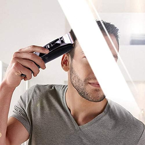 UXZDX Професионален Дигитален Тример Електричен Машинка За Коса За Полнење Машка Безжична Фризура Прилагодливо Сечило