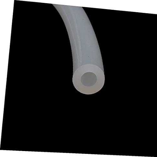 X - DREE 5mm x 10mm Висока Температура Отпорни Силиконски Гумени Цевки Црево Цевка Млечни 1 Метар Долг (Tubo flessibile во гома силиконика