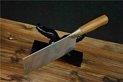 GLW Каната Рака Фалсификувани Longquan Готвач Кујна Нож Кујна Сечење Нож Дамаск Челик