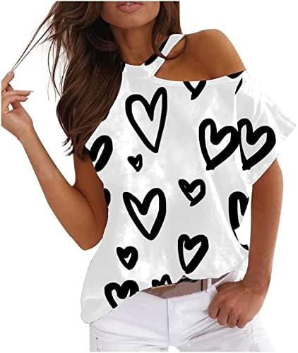 2023 Облека без широко распространетост, памук со кратки ракави, графичка кошула за блуза за дама маичка есен лето девојки sn sn sn sn