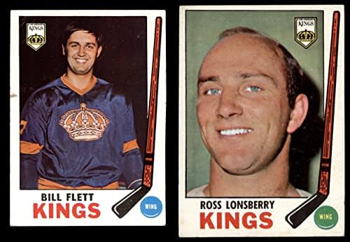 1969-70 Топс Лос Анџелес Кингс во близина на екипата сет во Лос Анџелес Кингс - Хокеј ВГ Кингс - хокеј