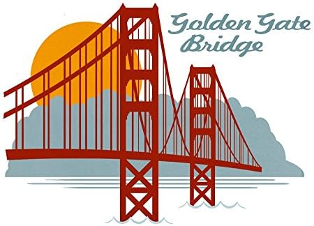 Фенер Прес Сан Франциско, Калифорнија, Ретро Скајлин, Мост Голден Гејт