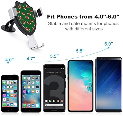 Носител на рагби американски фудбалски телефон за автомобил за вшмукување на долга рака на Универзален мобилен телефон, монтажа компатибилен