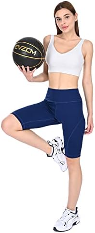 Nayta Muotia Biker Shorts за жени компресија Јога 4 пат за истегнување на вежбање на стомакот, нетранспарентен атлетски шорцеви