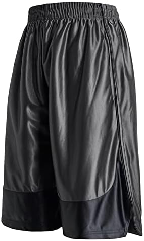 Гери com 4 пакуваат машки кошаркарски шорцеви салата за вежбање атлетски брзи суви шорцеви со длабоки џебови и еластична лента за