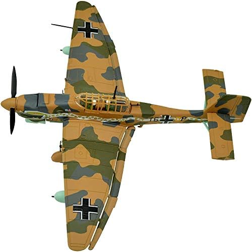 Династија Танг 1:72 Junkers JUN-87 Stuka Bomber Metal Plane Model, Втората светска војна Луфтвафе, модел на воен авион, авион на диекаст, за