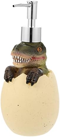 Кабилок животински сапун диспензер за животински пумпа шишиња диспензерот диносаурус јајце сапун диспензер за полнење шише