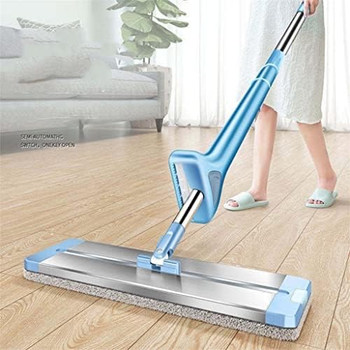 Slnfxc чистење на подот за чистење за миење дома и кујна алуминиум глава ротирана суво куќа прозорец бришач за бришење рамна