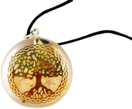 Hijet Orgone приврзок Убаво златно кварц дрво на живот Оргон приврзок Балансирање на позитивна енергетска хармонија среќа јога