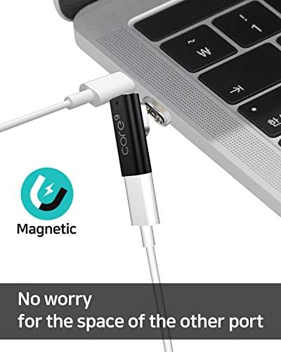 RedBean Magnetic USB-C адаптер 9Pins, Fast Charge 100W PD Chaber Cable Transfer Dative Complational со Smartphone MacBook iPad Pro/Air